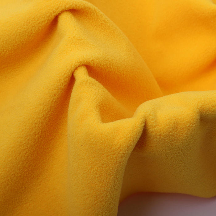 Tejido Fleece Con 100% Poliéster, 100D, 140g/m², Color Personalizado, Teñido Continuo
